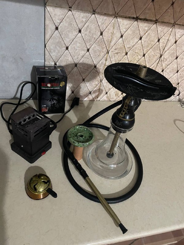 Походный кальян alpha hookah комплект