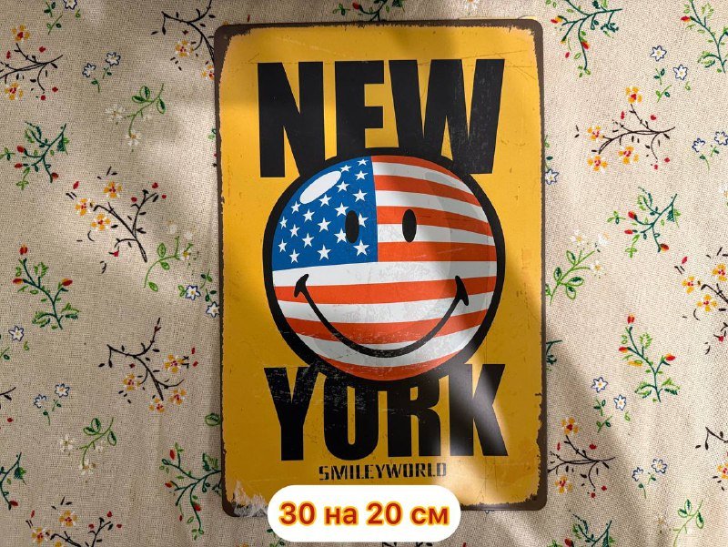 Железные постеры разных размеров 5