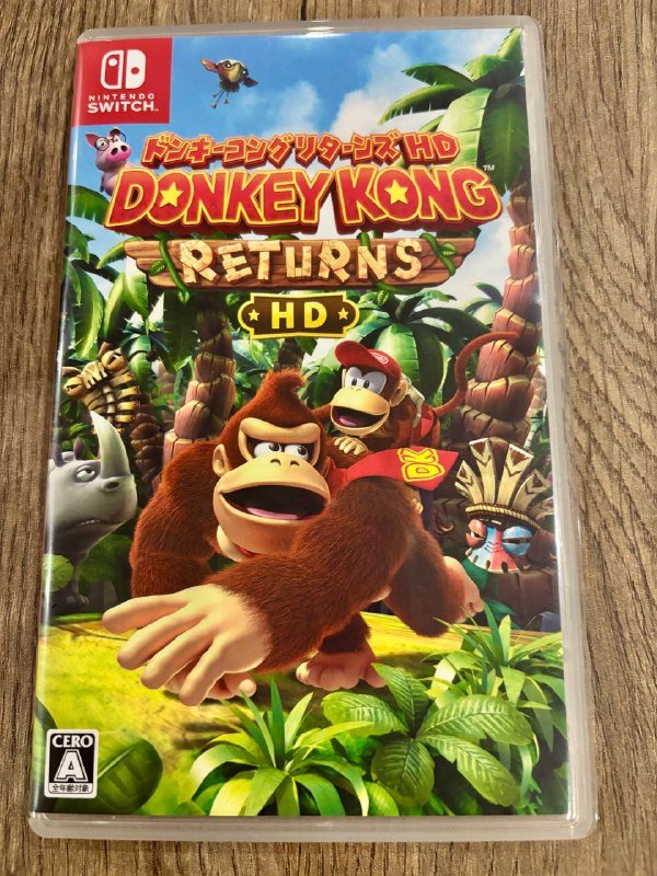 Игра Donkey Kong Country Returns для Nintendo Switch