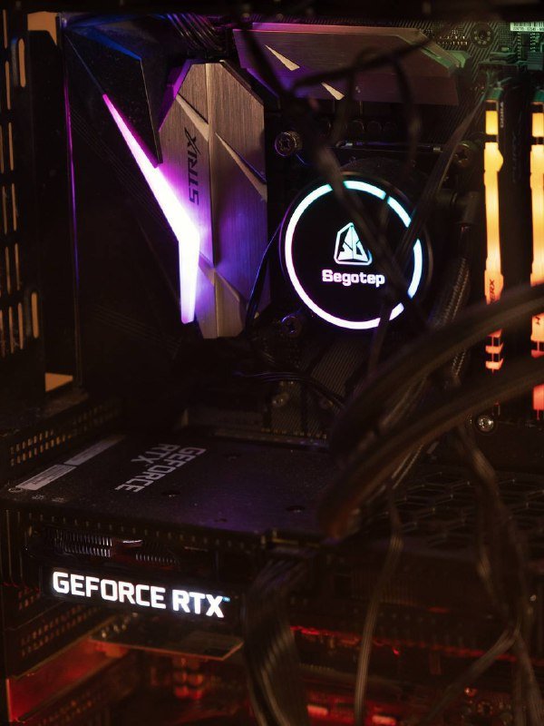 Компьютер с водяным охлаждением Intel i5-9600K, RTX 3060, 16ГБ RAM 4