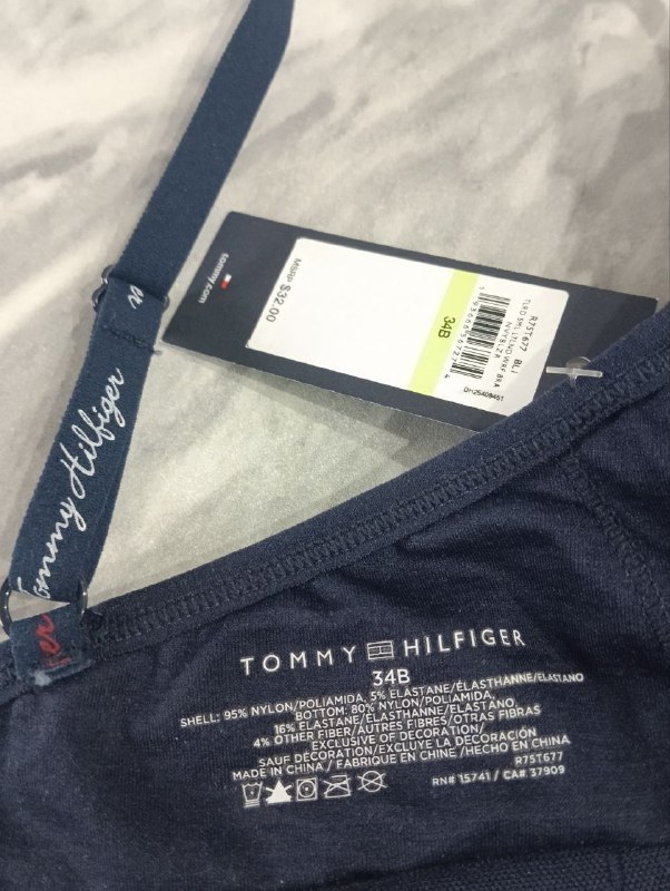 Новый бюстгальтер Tommy Hilfiger размер 34B/75B 2