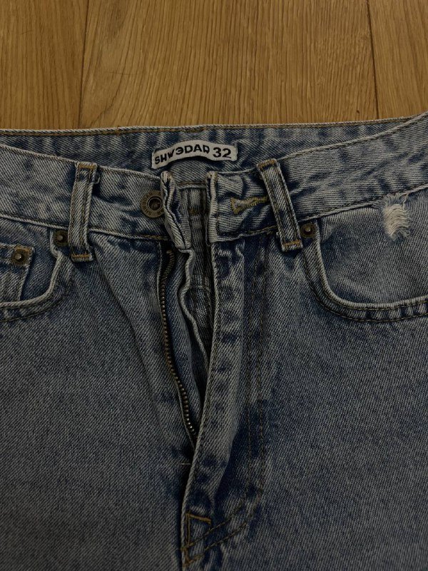 Джинсы клеш женские размер 32 3