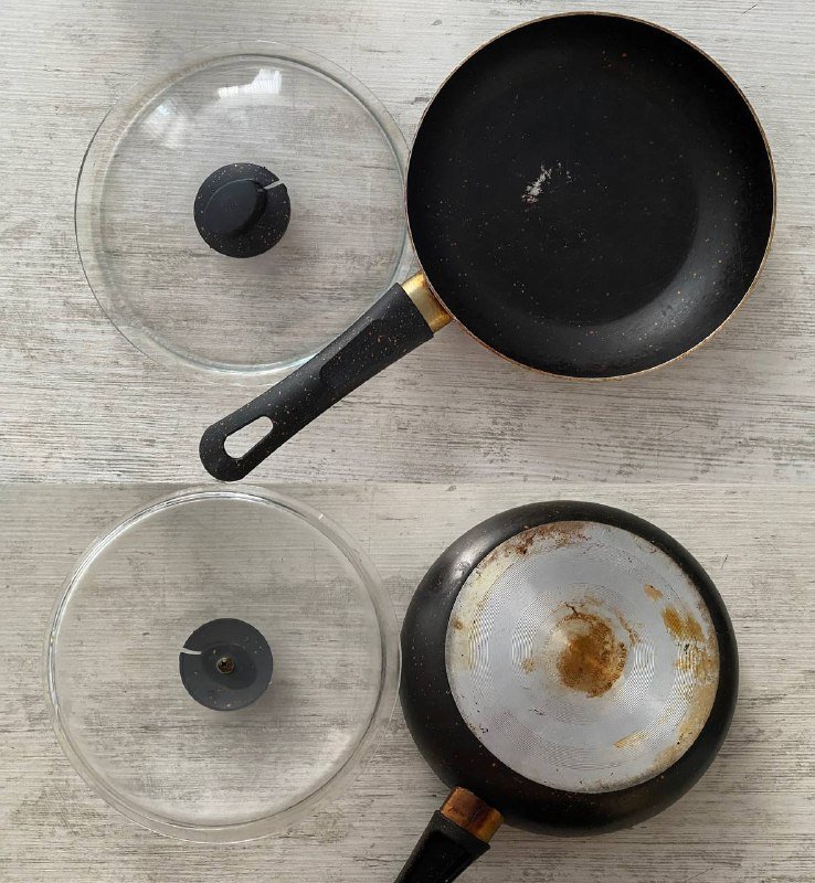 Сковорода с крышкой 22 см