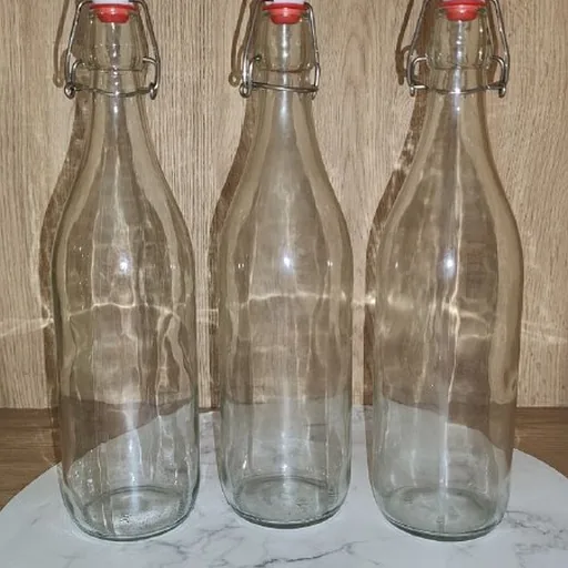 Bottles for infusions or wine, 0.75 L, 3 pcs.