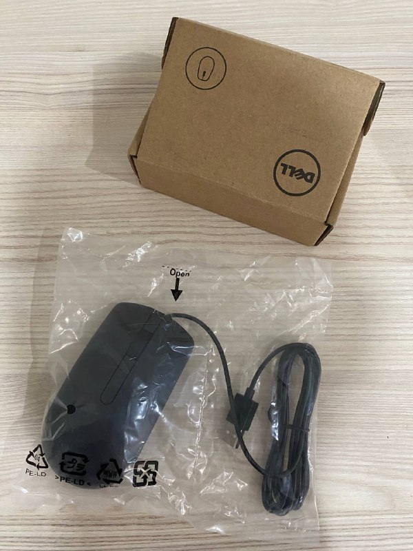 USB мышь Dell MS116-BK проводная