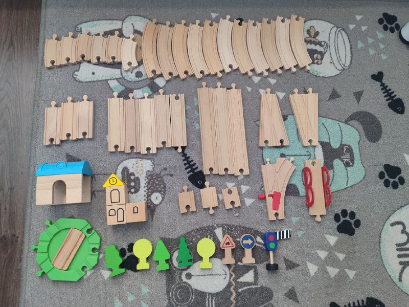 Деревянная железная дорога Brio, наборы игрушек