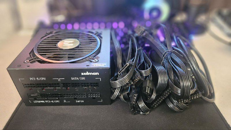 блок питания Zalman TeraMax II Gold plus 750W 3