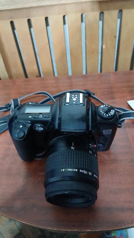 Canon 3000, объектив Canon zoom ef 38-76 2