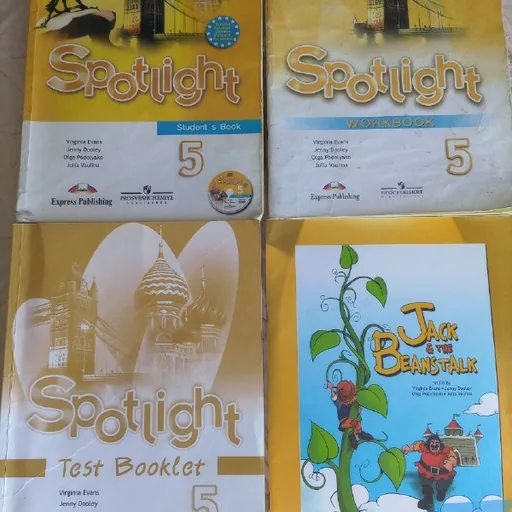 Spotlight 5, учебник, рабочая тетрадь, тесты, Джек и бобовый стебель