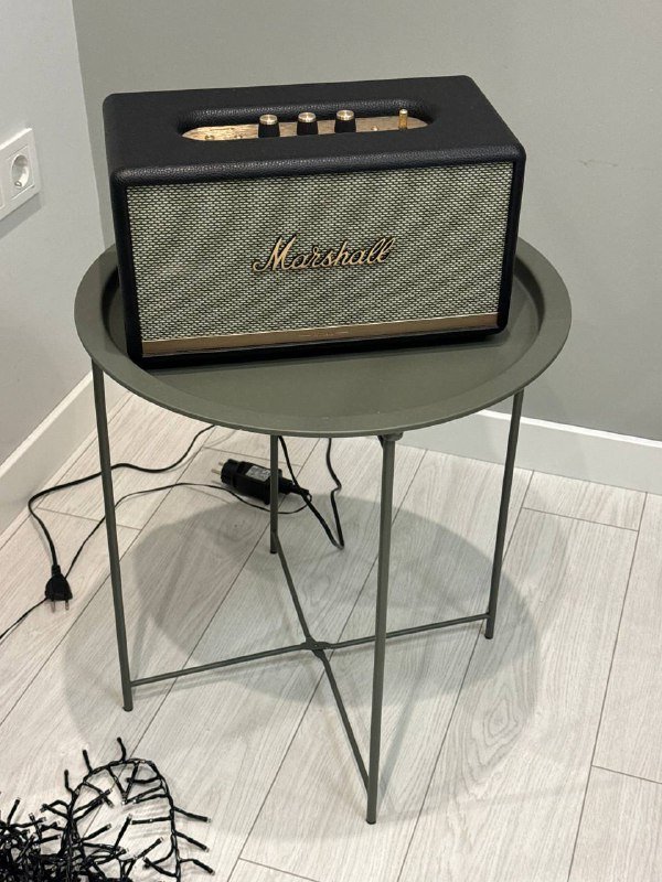 фитнес товары, колонка Marshall, массажные палочки, зеркало, стол, ширма, кофемашина 5