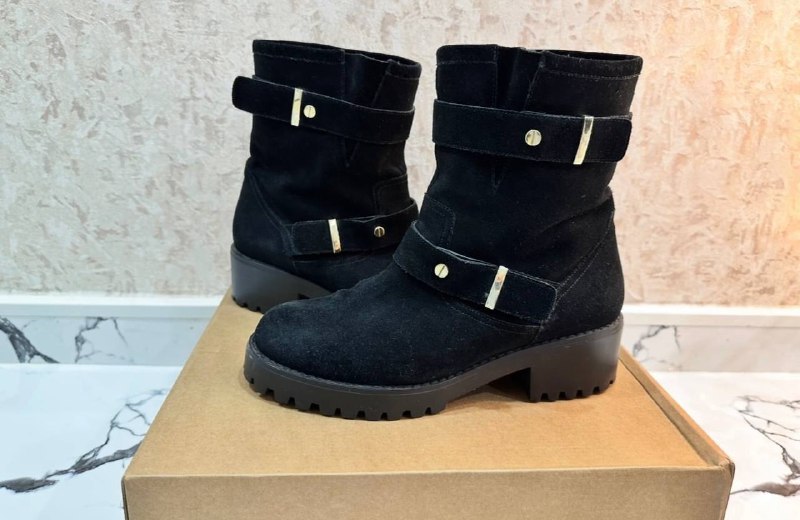 Полусапожки теплые Corso Como женские замша 38.5