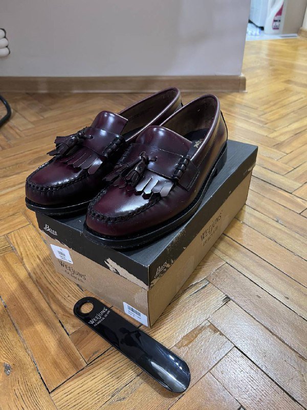 Лоферы GH BASS Weejuns мужские винный цвет размер 10 юк