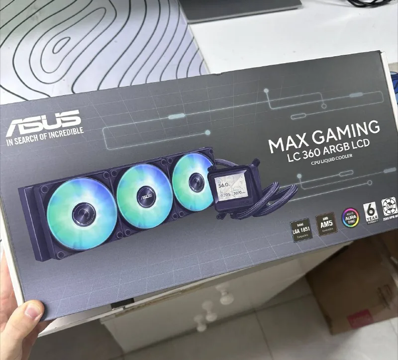 Система жидкостного охлаждения ASUS Max Gaming LC360 1