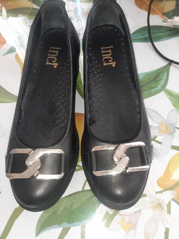 Туфли 36 на 37 черные женские 2