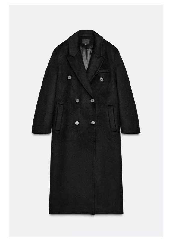 пальто Zara, размер xs, 60% шерсть, новое 1