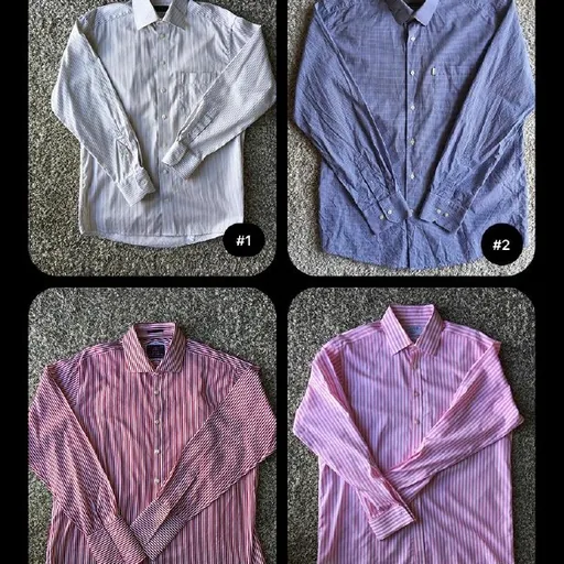 Премиальные мужские рубашки Eton, Barbour, Ralph Lauren, YSL и другие