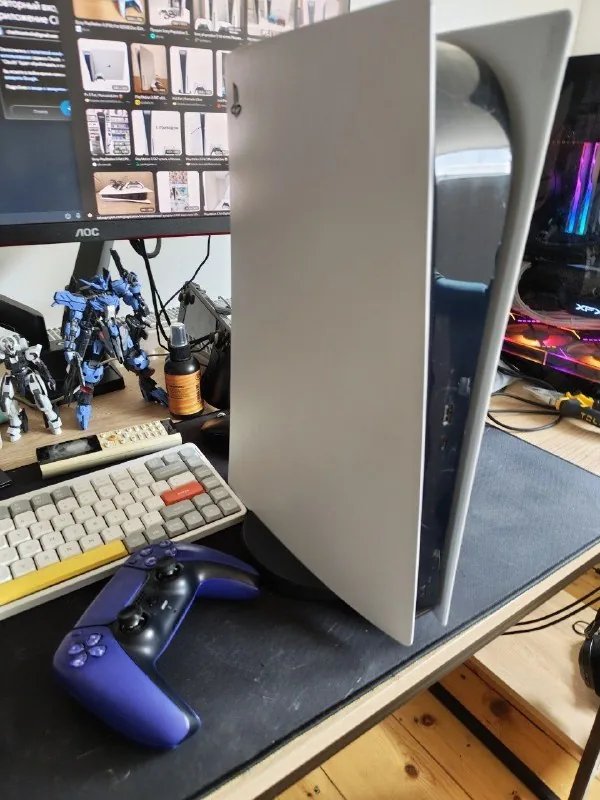 PS5 fat, джойстик, зарядная станция 1