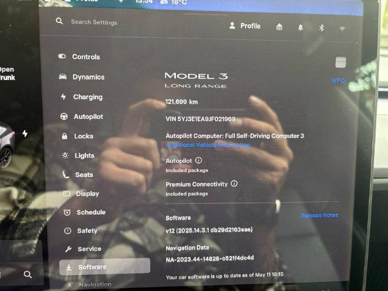 Tesla Model 3 2018 წლის 123000კმ ლონგ რეინჯი 5