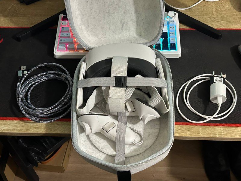 Meta Oculus Quest 3S VR очки, сумка, кабель Type-C 4