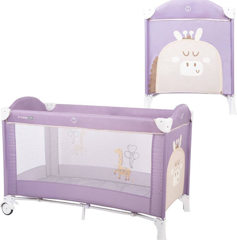 Детский манеж-кровать Free ON с матрасом 2