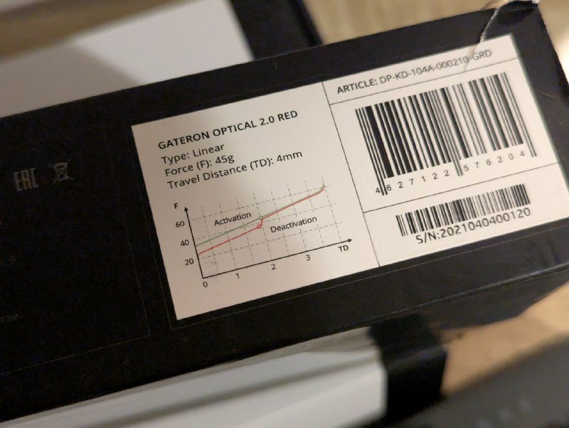 Механическая клавиатура DarkProject kd-104a 3