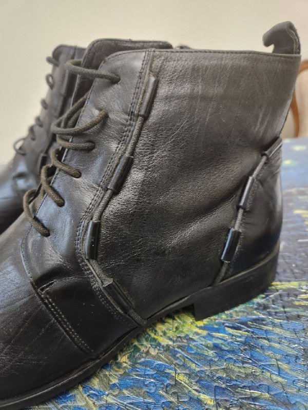 Казаки мужские натуральная кожа и овчина размер 44 2