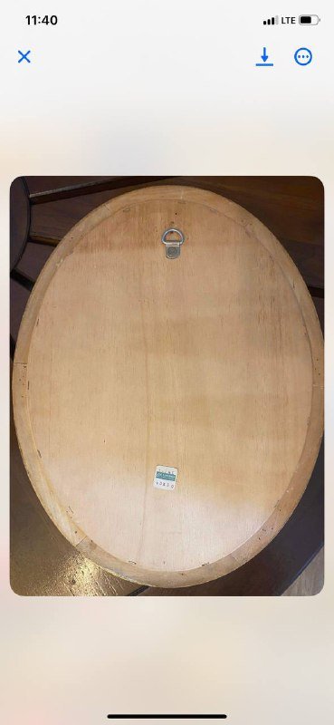 Зеркало голландского бренда oval 2