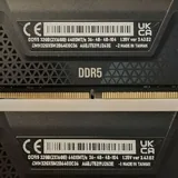Оперативная память Corsair Vengeance RGB DDR5 32 ГБ, SSD Kingston FURY Renegade 500 ГБ 3