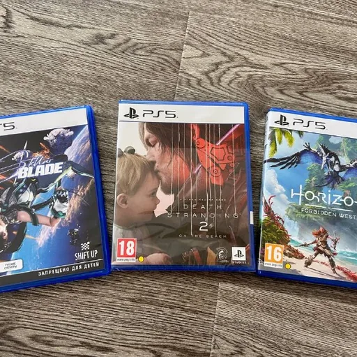 Игры для PlayStation 5, Horizon Forbidden West, Death Stranding 2, Stellar Blade