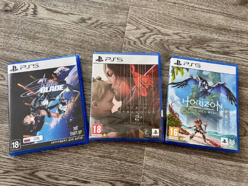 Игры для PlayStation 5, Horizon Forbidden West, Death Stranding 2, Stellar Blade