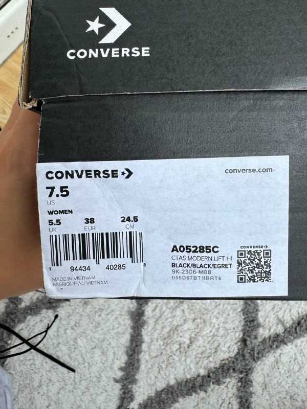 кеды Converse 38 размер 3