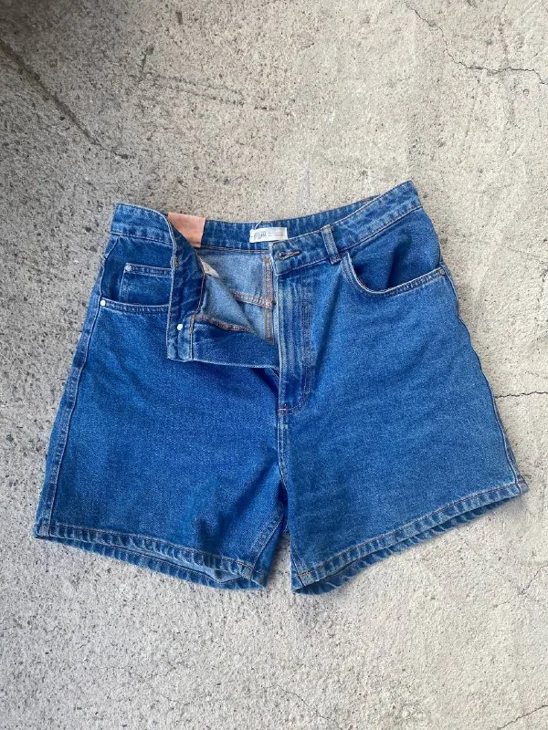 Мужские джинсовые шорты ZARA TRF DENIM 1
