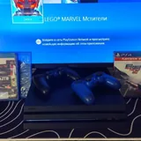 PS4 Pro, 2 джойстика, 3 игры 2