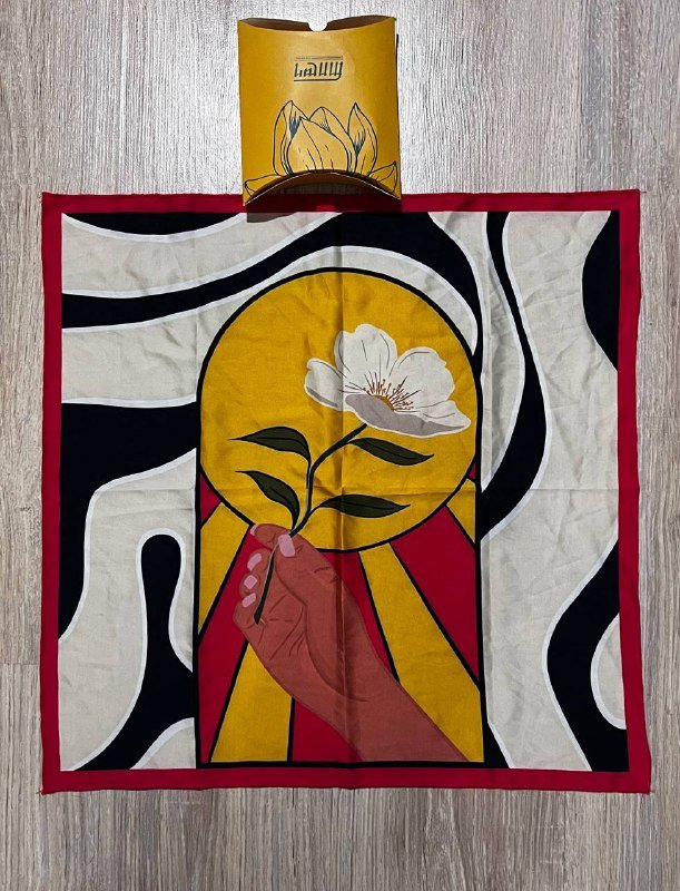 Шелковый платок Ride 50x50