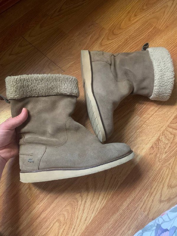 Сапоги Lacoste осенне-зимние 38-39