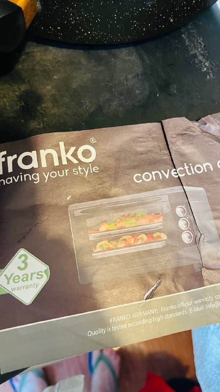 Печь электрическая Franko с 3 противнями 7