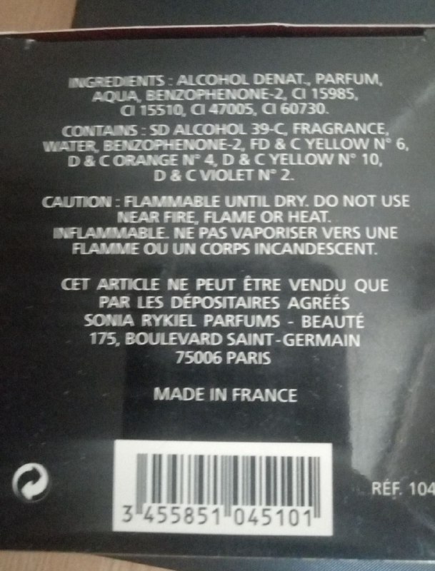 Парфюмерия Sonia Rykiel 3