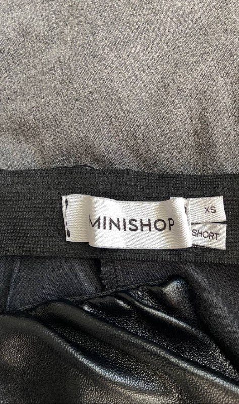 Штаны Zara, Crop top bershka, Юбка, Лосины из эко-кожи 6