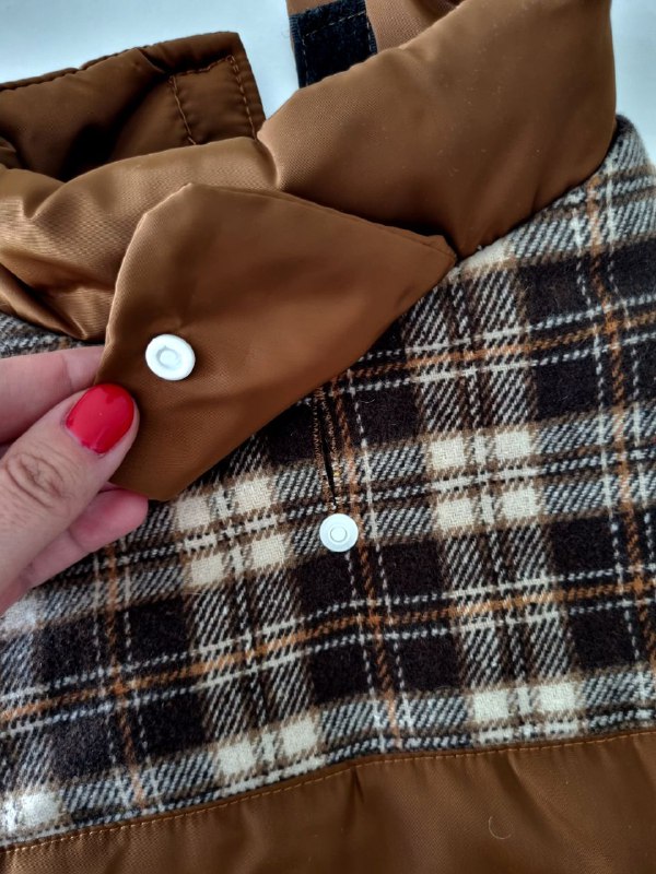 стильный теплый непромокаемый пуховик для собаки 3