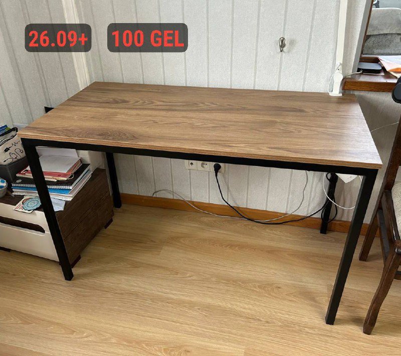 Стол рабочий лофтовый 2