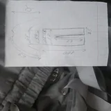 Серый велюровый спортивный костюм 7