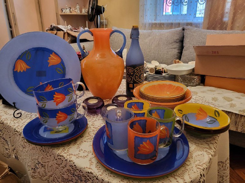 Сервизы и наборы посуды из Франции и Японии фарфор стекло 4
