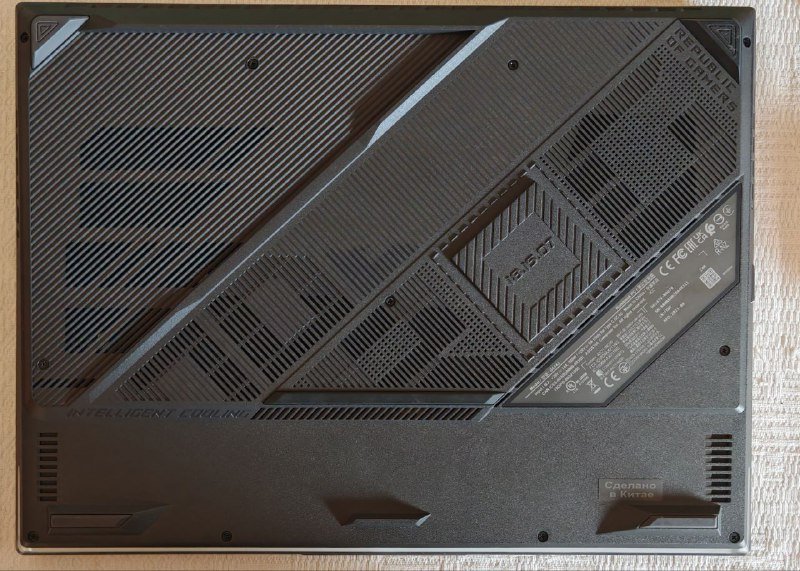 Ноутбук ASUS ROG STRIX G614JV-N4070, мышь, сумка, оперативка, SSD 3