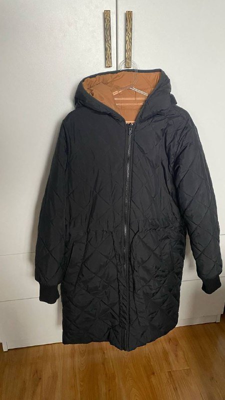 Женское двустороннее пальто размер 44-46