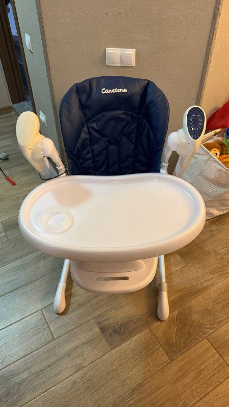 Стул для кормления 2 в 1: стульчик и качели