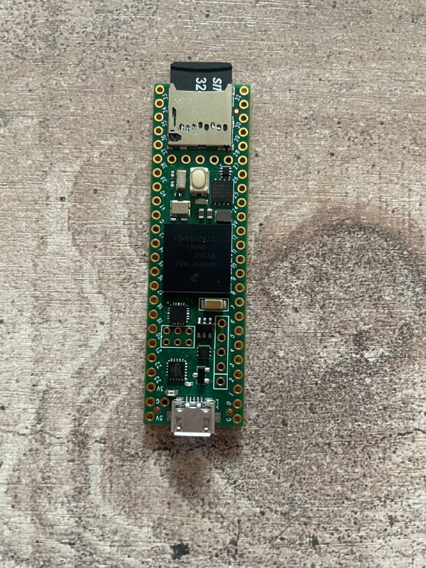 Плата teensy 4.1 с прошивкой dirtywave m8 headless