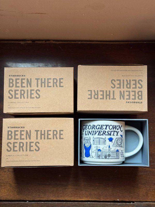 Кружка Starbucks Been Here Georgetown University