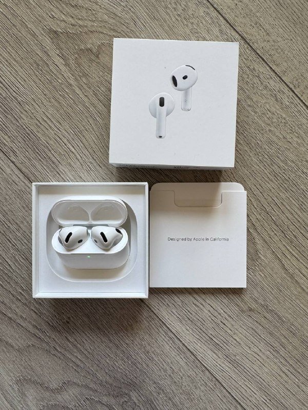Наушники AirPods 4 с активным шумоподавлением