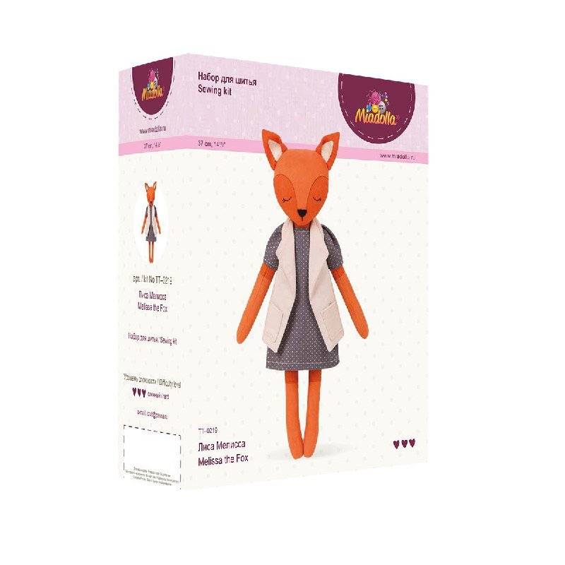 Мягкая игрушка лиса 4