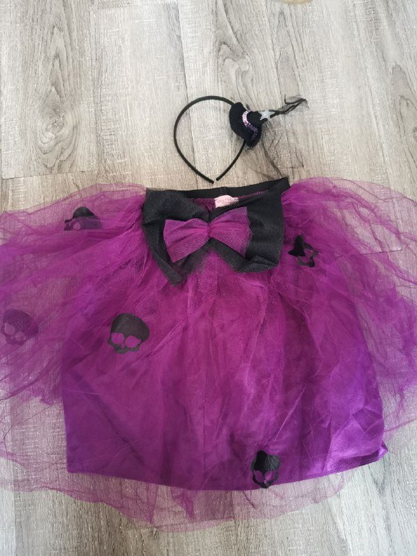 Костюм на Хэллоуин юбка и ободок, размер 122-134